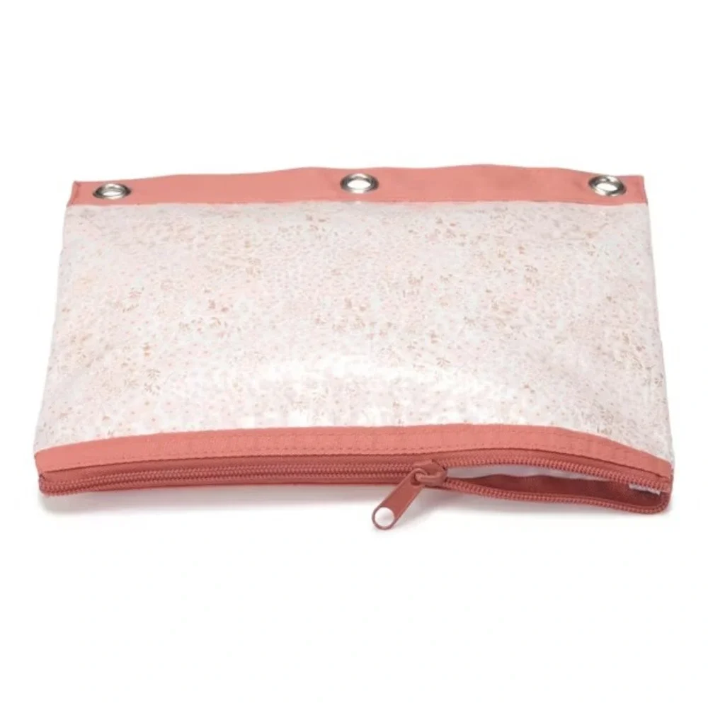 2 Pack Notebook Collective Pink Floral Double Layer Binder Pouch